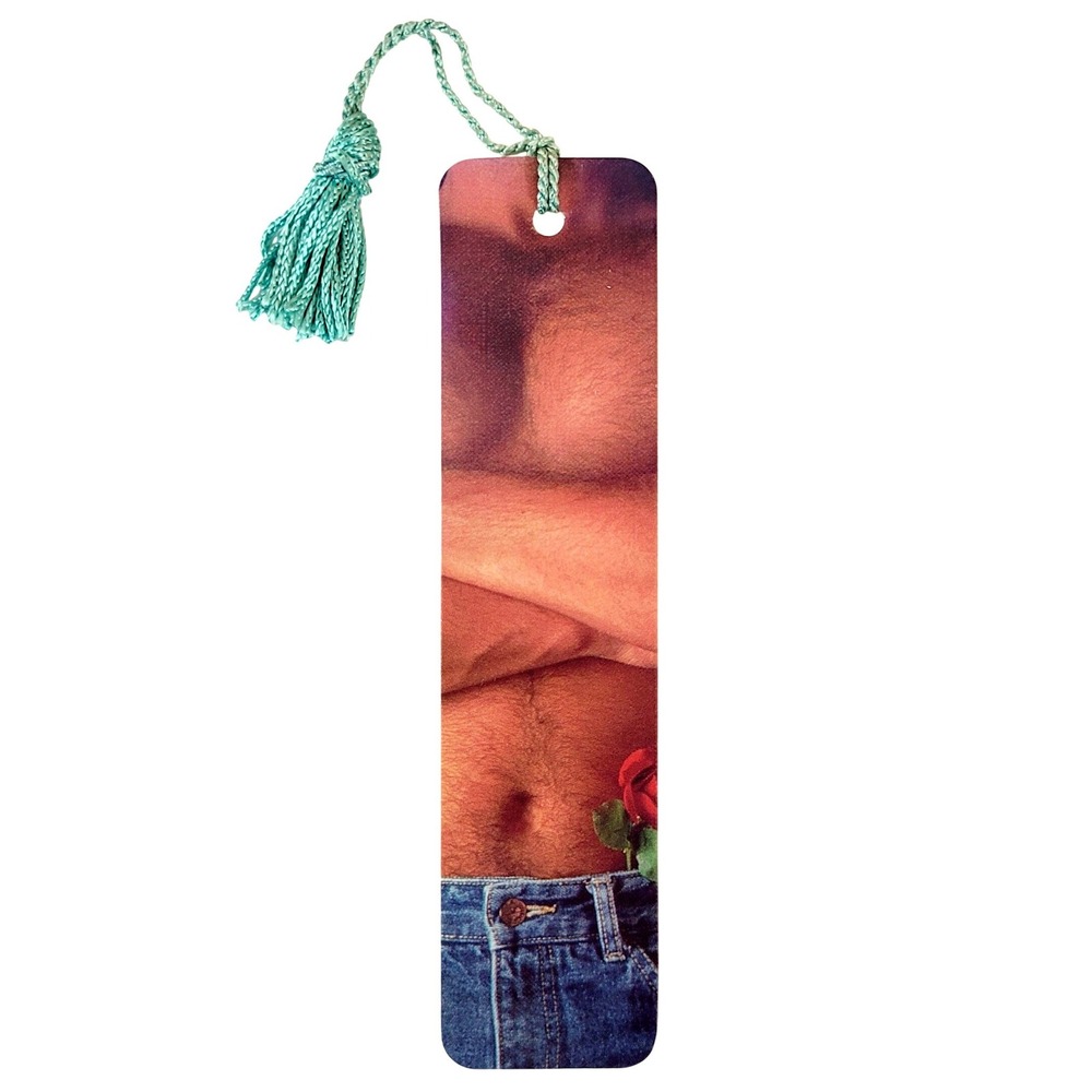 Vintage 80s Romantic Man Bookmark sexy Patterson Graphics Antioch Photique H-934